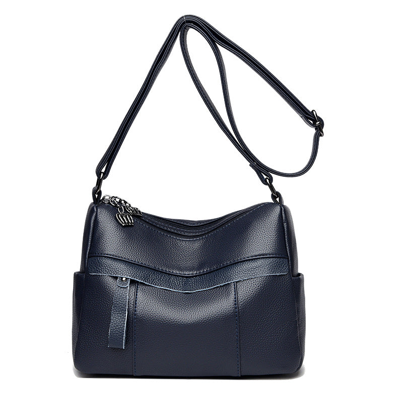 Elegant Multi-Pocket Shoulder Bag