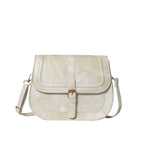 Vintage-Inspired Crossbody Satchel