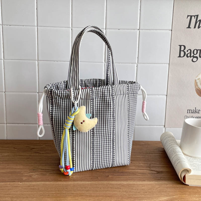 WoDrawstring Utility Tote Bag