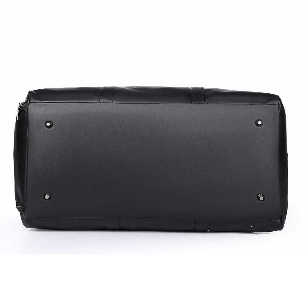 Premium Leather Travel Duffel Bag