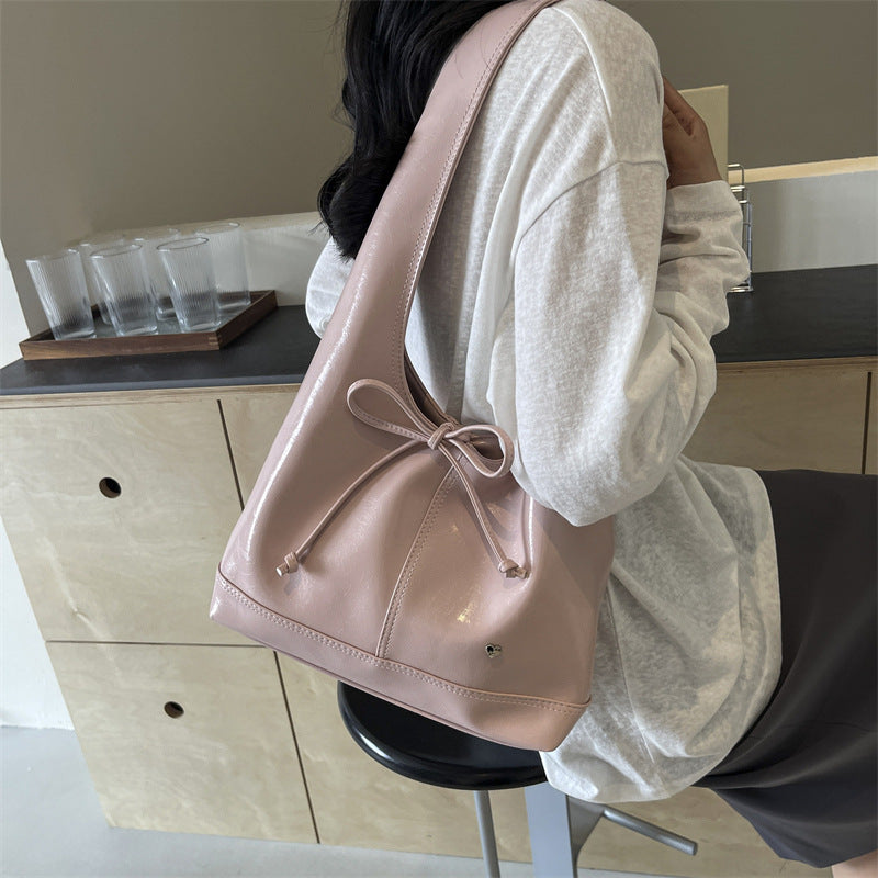 Chic Drawstring Hobo Bag