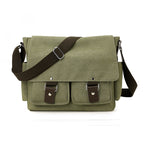 Classic Canvas Messenger Bag