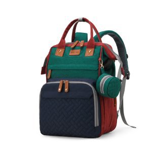 WoQuilted Multi-Pocket Travel Backpack