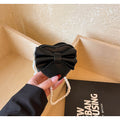 WoHeart-Shaped Bow Clutch Bag