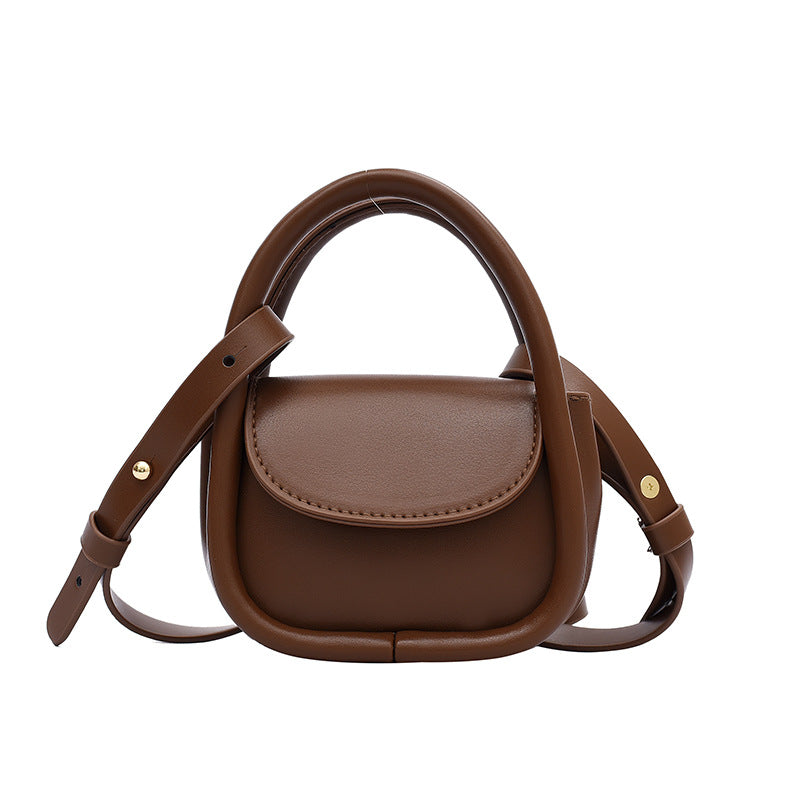 Women's mini handbag with elegant chain accent
