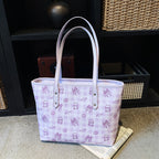 Chic Floral Patterned Tote Bag