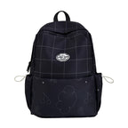 Playful Patterned School Backpack