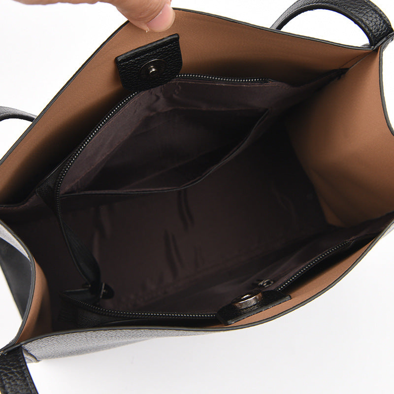 Lederstil-Shoulder Bag