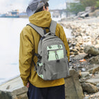 Multifunctional backpack with ergonomic shoulder straps and robust protection