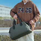 Sleek Water-Resistant Travel Duffel Bag