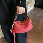 Women's shoulder bag with charming pendant and elegant design-https://detail.1688.com/offer/1027343816378.html-Calm Wears-Blue-Size: With pendant-Calm Wears