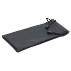Folding premium soft leather sunglasses roll pouch