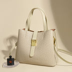 Textured Structured Handbag