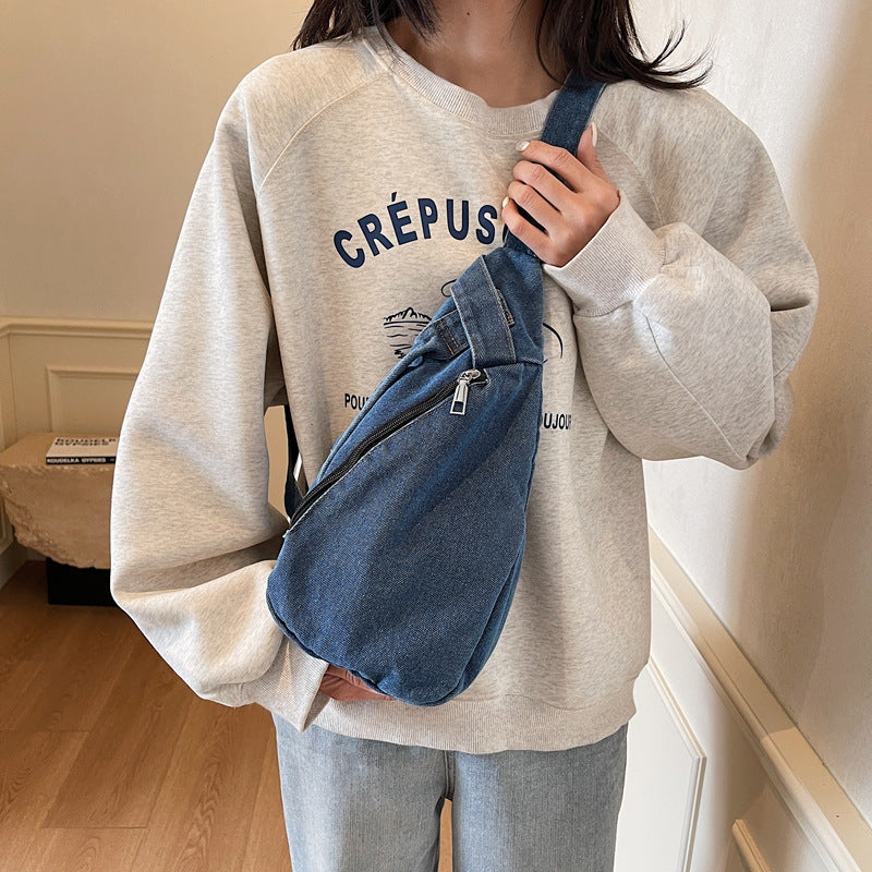 Casual Denim Sling Bag Calm Wears