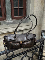 Retro Style Leather Handbag-dione couture20260420-Calm Wears-Black-Calm Wears