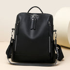 Textured Multi-Pocket Backpack