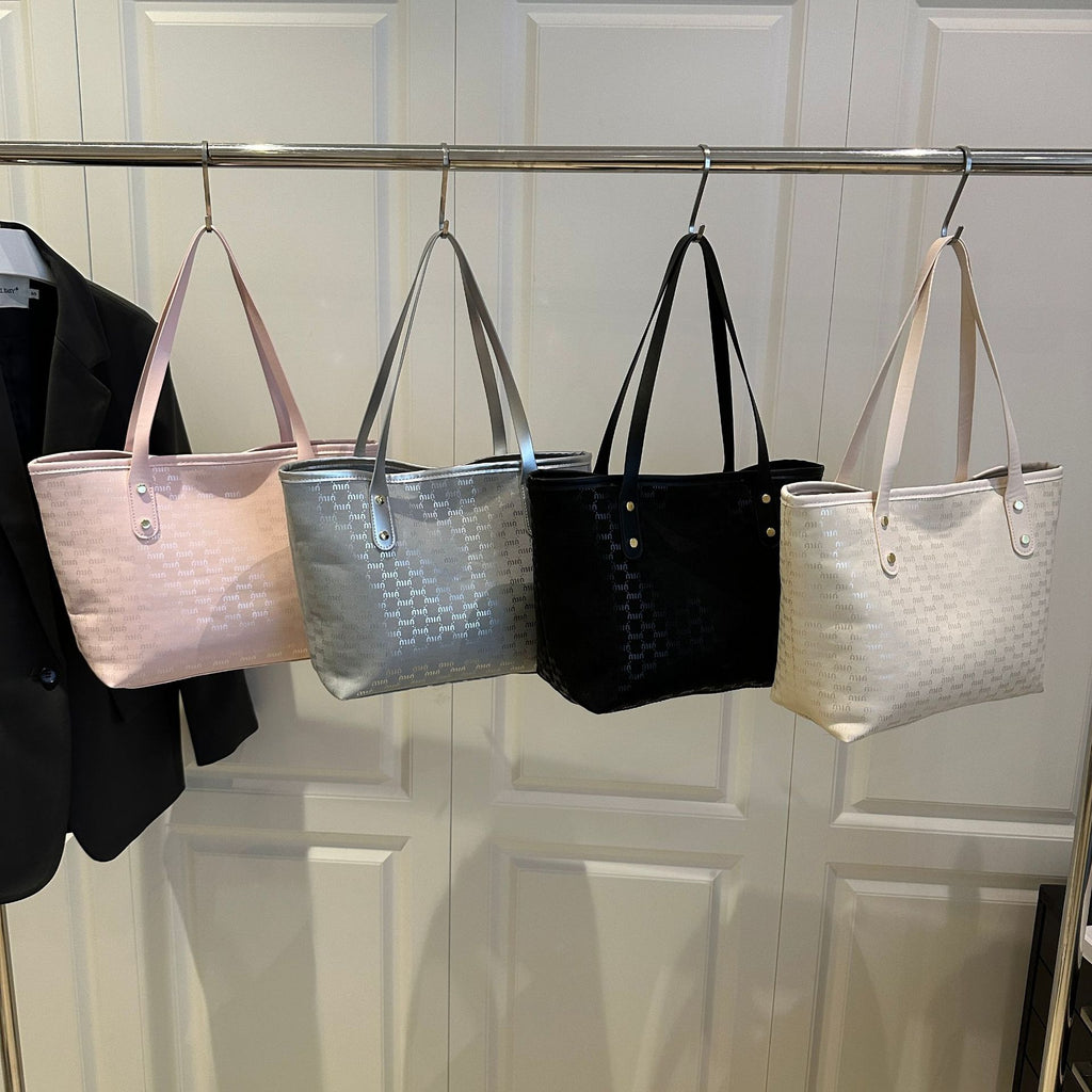 Classic Textured Tote Bag