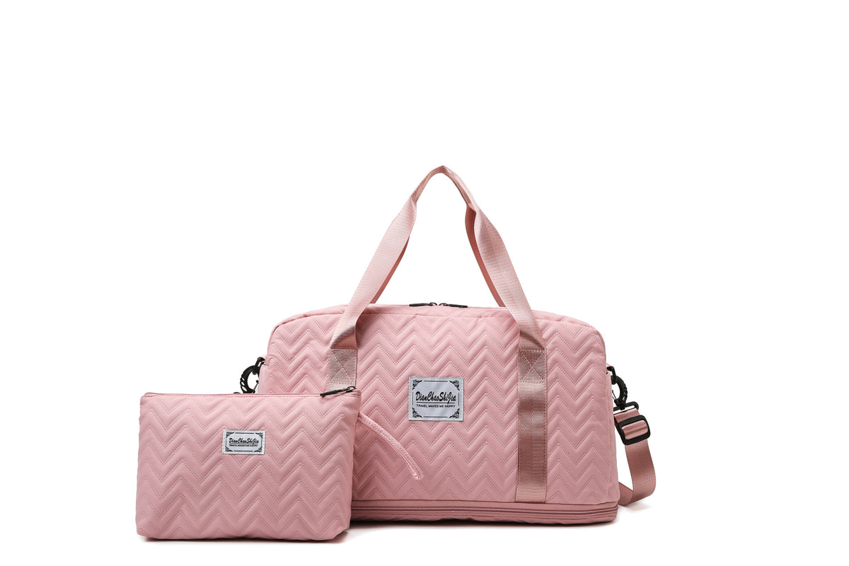Stylish Quilted Travel Duffel