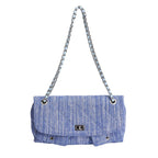 Women's quilted shoulder bag with fashionable chain accent-https://detail.1688.com/offer/1039173588256.html-Calm Wears-Blue-nothing-Calm Wears
