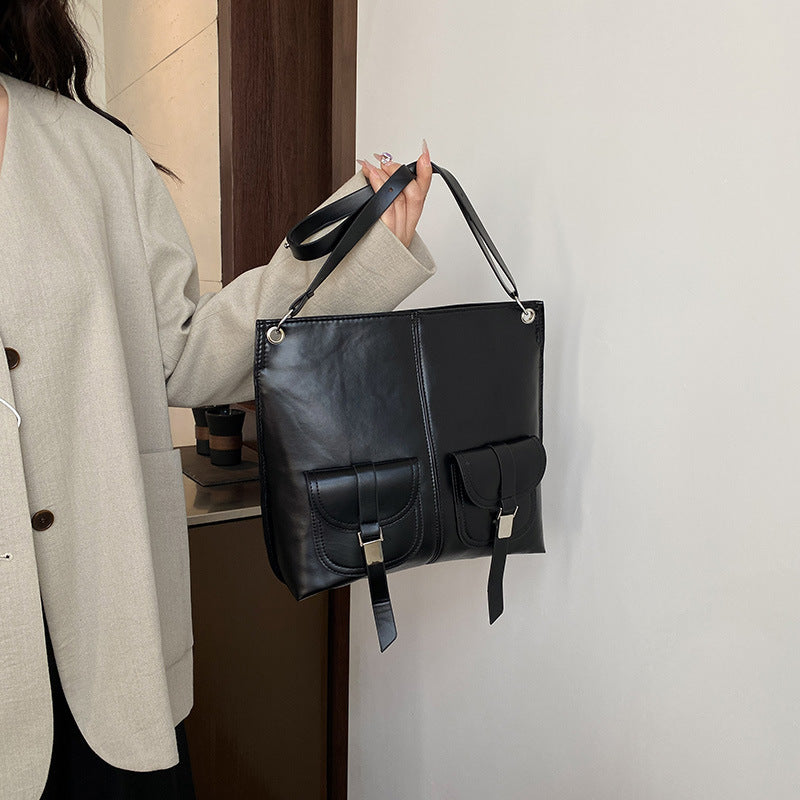Modern Structured Shoulder Bag