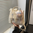 Whimsical Bow Detail Mini Backpack