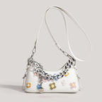 Decorative Chain Strap Handbag