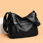 Textured Quilted Shoulder Bag