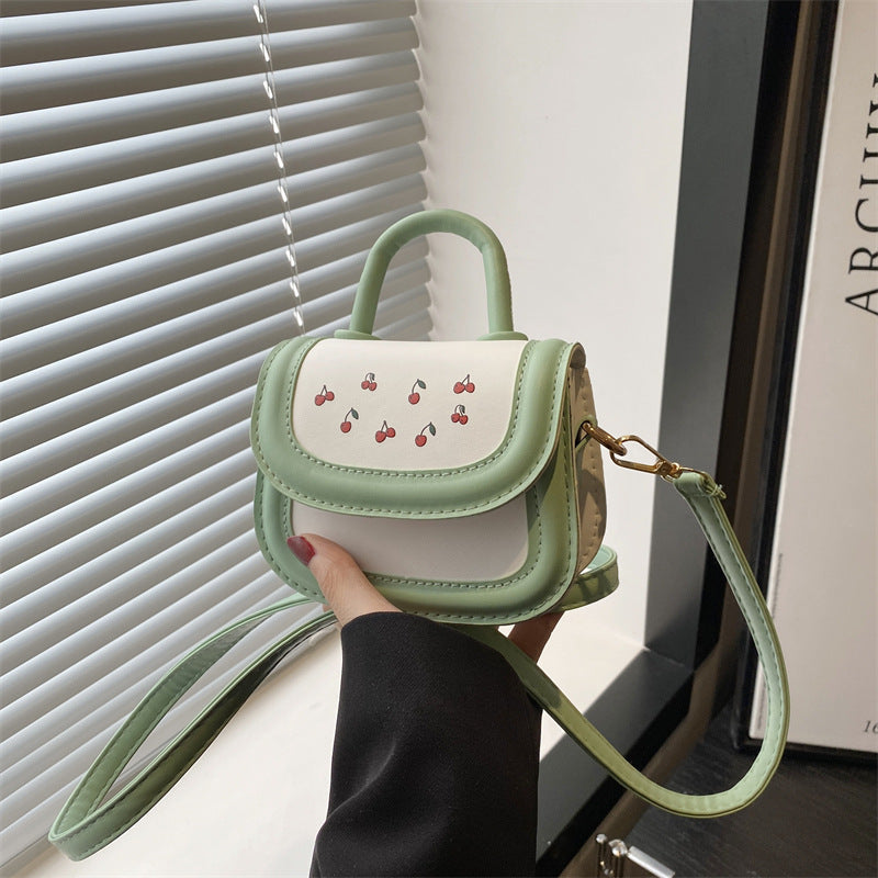Ladies Mini-Handbag with playful cherry motif