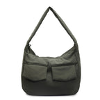 Soft Fabric Shoulder Hobo Bag Calm Wears
