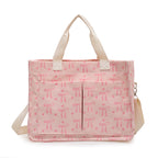 WoPatterned Canvas Tote Bag