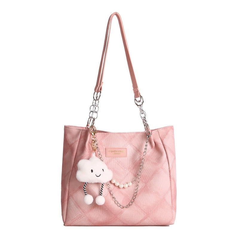 Women Leisure Tote Bag-https://detail.1688.com/offer/985007147715.html-Calm Wears-Blue-Size: With pendant-Calm Wears