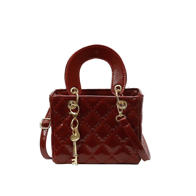 Ladies elegant mini handbag with quilted design