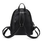 Studded Leather Backpack