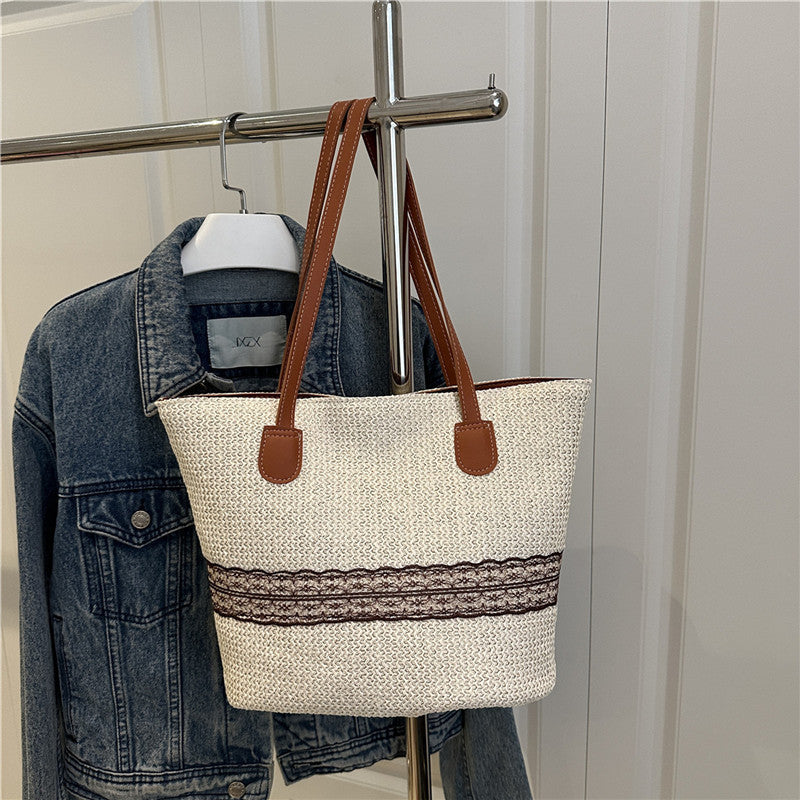 Eco-Friendly Handwoven Beach Tote Bag
