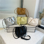 Chic Pleated Handheld Bag