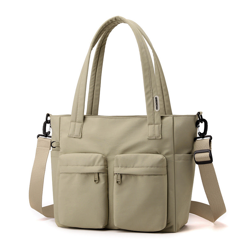 Multi-Pocket Utility Shoulder Bag