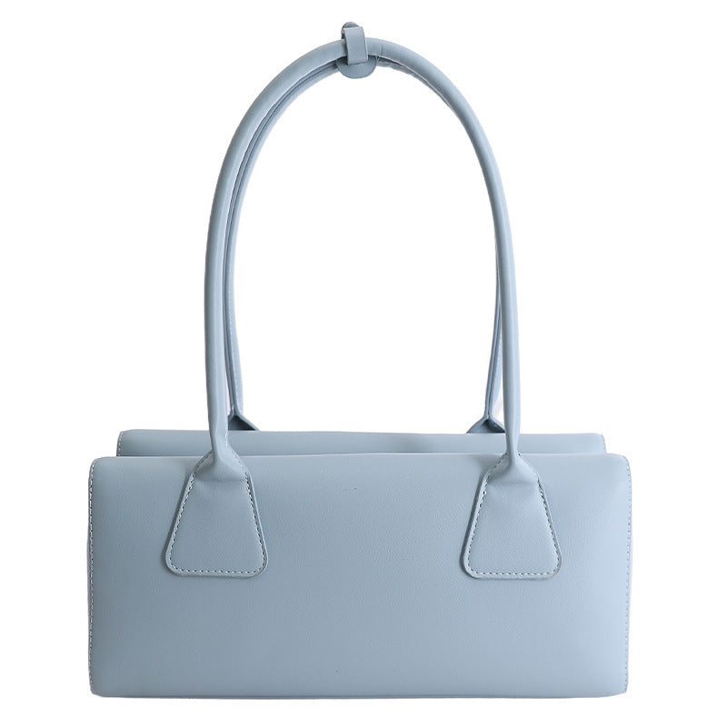 Ladies elegant handbag with minimalist silhouette-https://detail.1688.com/offer/1024964435453.html-Calm Wears-Blue-nothing-Calm Wears