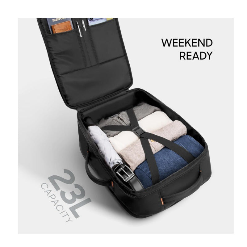 Multifunctional backpack with ergonomic design and multiple storage compartments