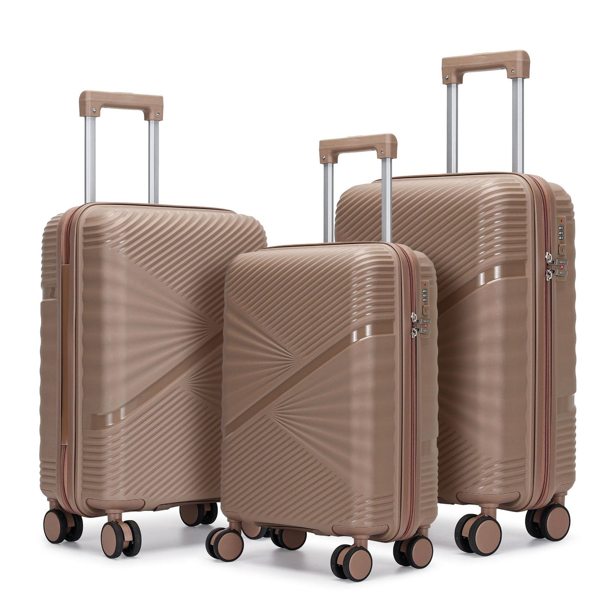Hard Shell Spinner Luggage Set Calm Wears