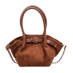 WoChic Suede Satchel Bag