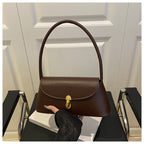 Structured Handheld Satchel Bag