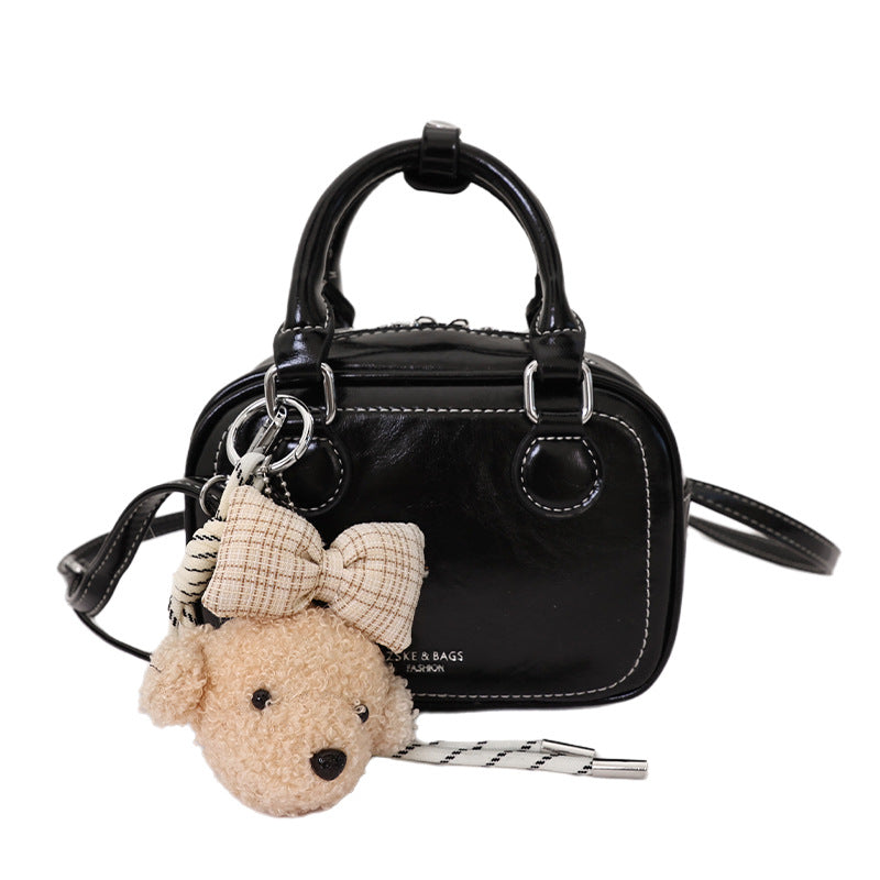 Women's mini handbag with detachable plush charm-https://detail.1688.com/offer/1048643833225.html-Calm Wears-Black-Size: without pendant-Calm Wears