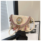 Bohemian-Inspired Handcrafted Beaded Clutch
