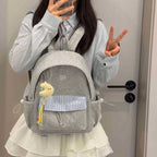 Casual Fabric Backpack Calm Wears