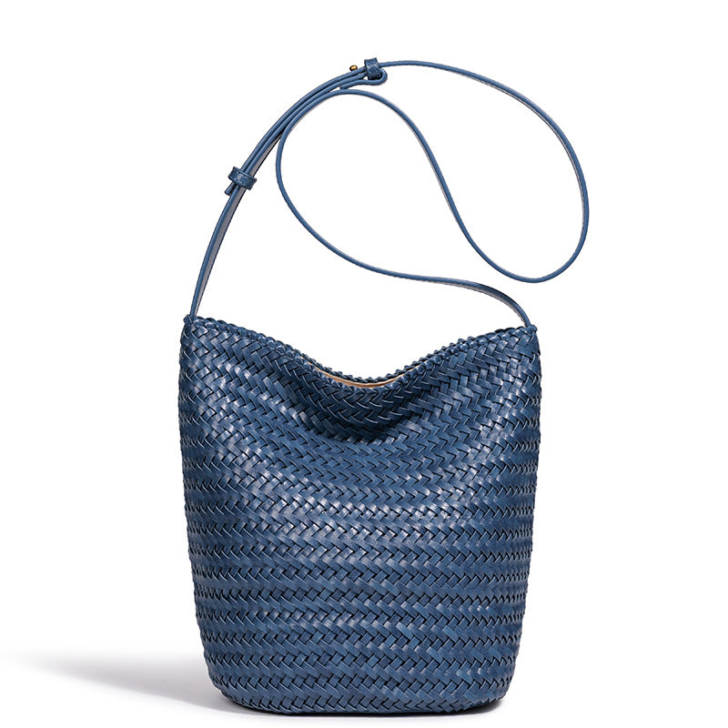 Handcrafted Woven Bucket Bag