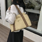 WoMulti-Pocket Casual Utility Tote Bag