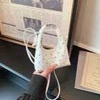 WoCute Heart-Patterned Mini Shoulder Bag