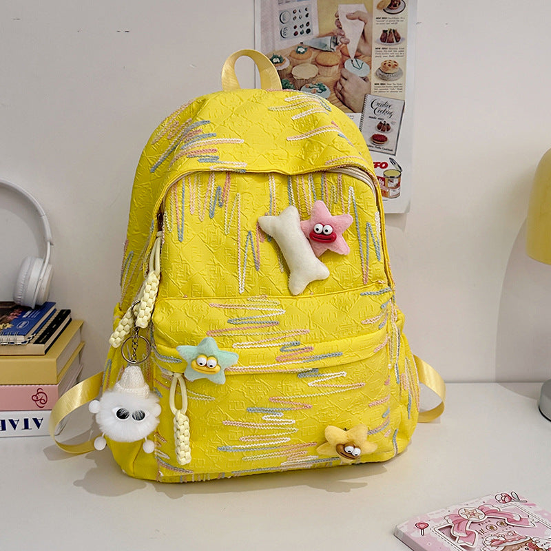 Abstract Patterned Backpack