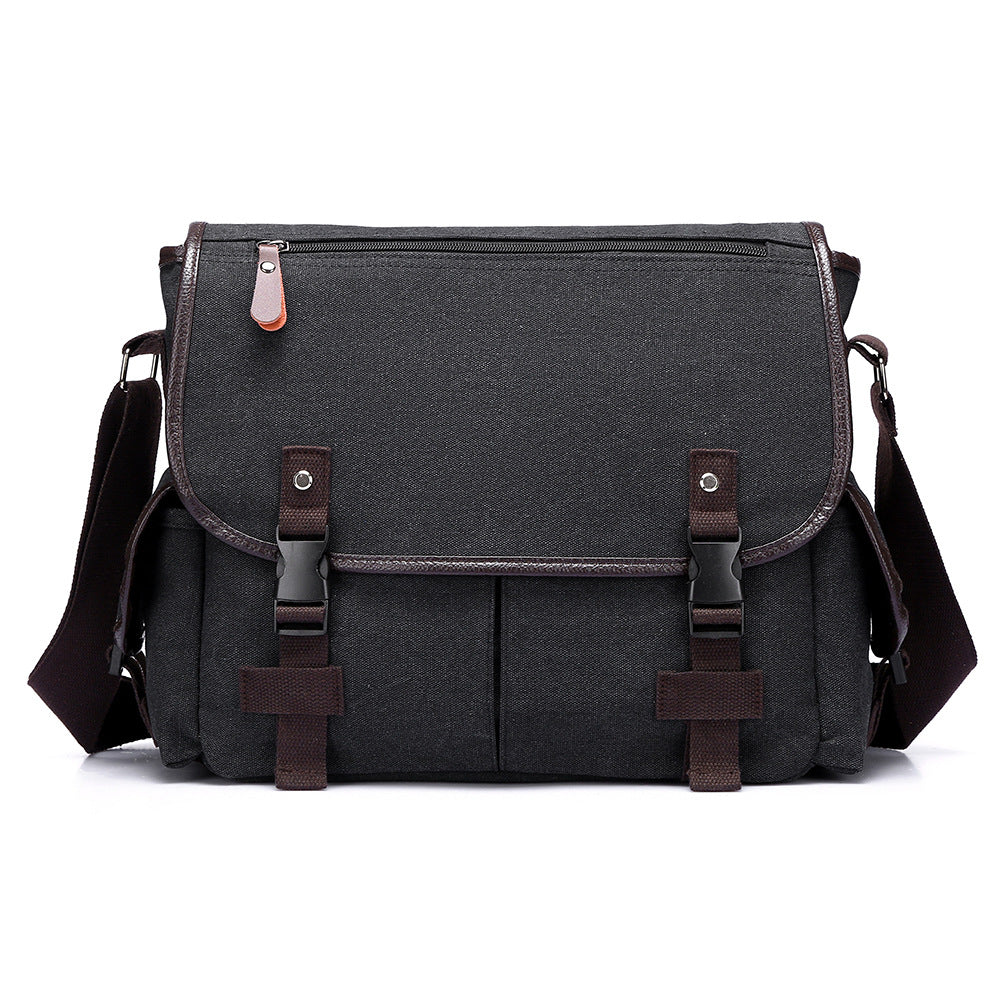 Unisex Casual Canvas Shoulder Bag