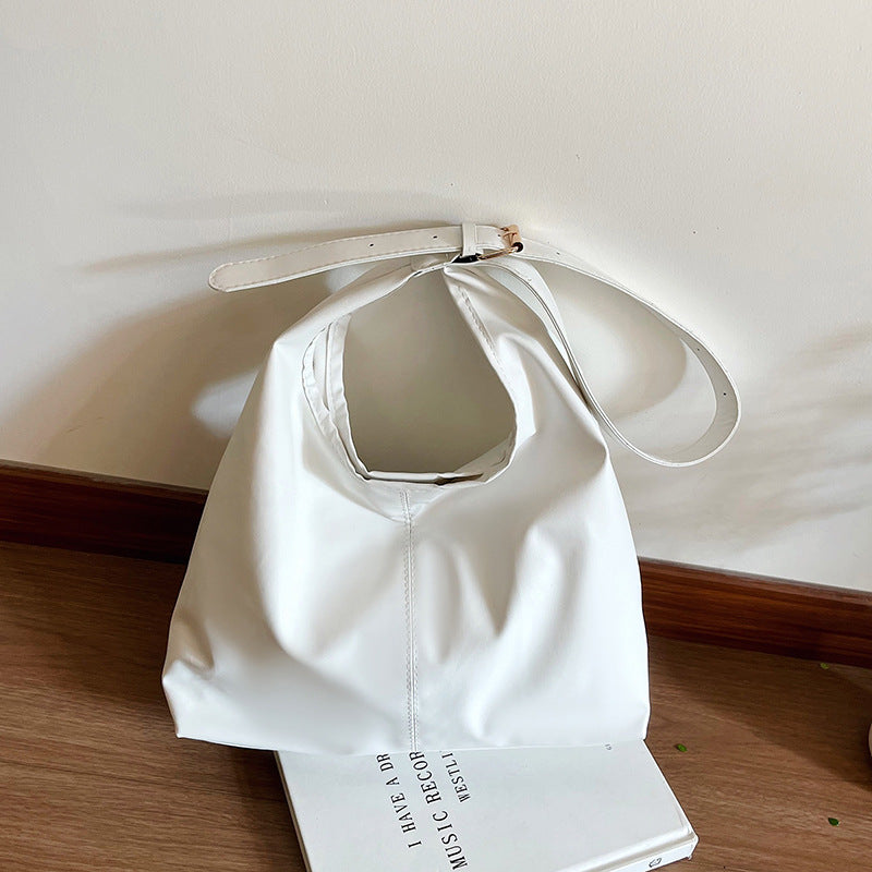 WoSpacious Soft Leather Hobo Bag